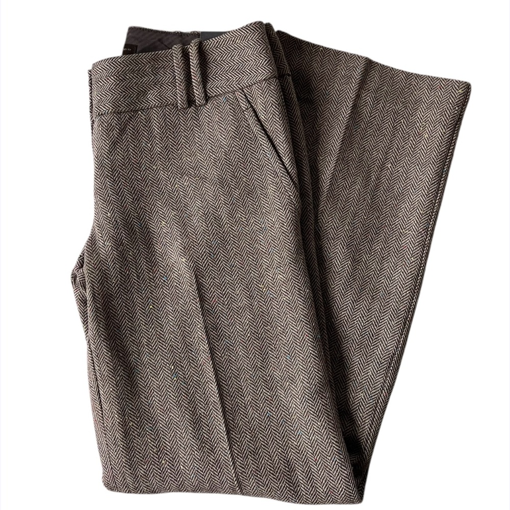 The Limited NEW Cassidy Wool Blend Brown Dress Pants Size 4 NWT